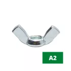 Szárnyas anya, A2, Rozsdamentes, M 12