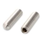 Belső kulcsnyilású hernyócsavar kúpos véggel, A2, Rozsdamentes, M 4x10