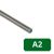 Menetes szár, A2, Rozsdamentes, M 10x2000