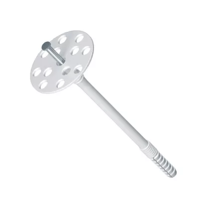 Szigeteléstartó horganyzott acél szeggel 10x220mm átf:160-190mm,ETA min.