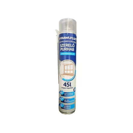 Négyévszakos szórófejes dagadó purhab spray, 750 ml - KÉZI