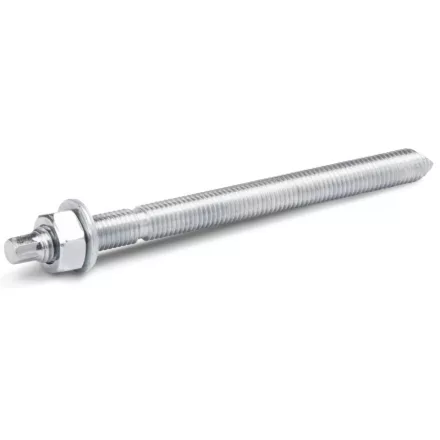 Menetes szár ragasztott dübelhez, 5.8, horganyzott, M 12x300 (fej: 8 mm)