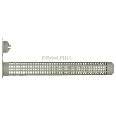 Műanyag szitahüvely 12x50 mm M6/8 menetes szárhoz, furat:12 mm