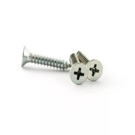   Süllyesztett fejű kereszthornyos lemezcsavar, Acél, Horganyzott, 4,8x38