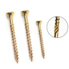 Süllyesztettfejű faszerkezetépítő csavar, sárgahorganyzott 6x150/60