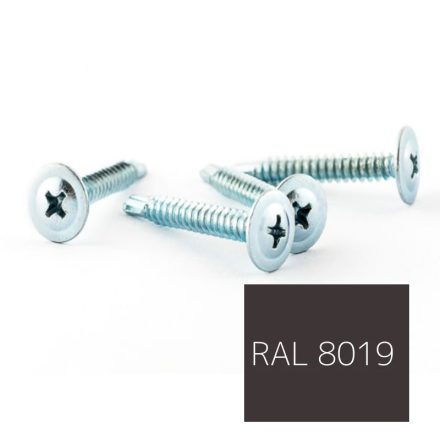 Opelcsavar, önfúrós peremes, Acél, színes 4,2x13 RAL8019