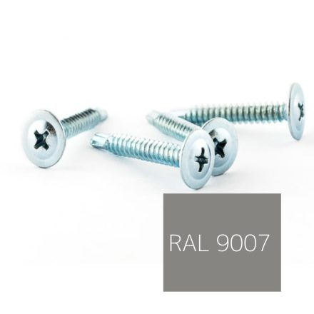 Opelcsavar, önfúrós peremes, Acél, színes 4,2x16 RAL9007