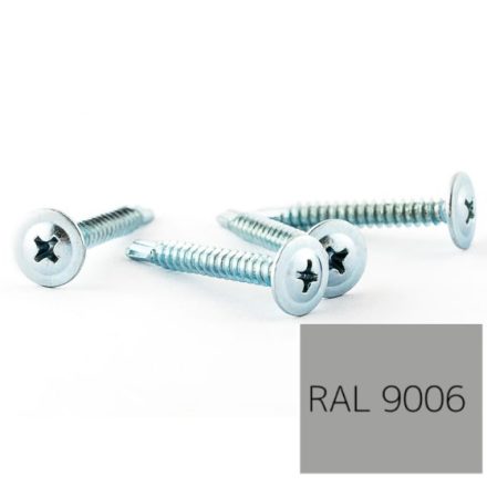 Opelcsavar, önfúrós peremes, Acél, színes 4,2x25 RAL9006