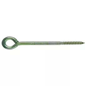   Szemescsavar állvány rögzítéshez, sárgahorganyzott 12x300