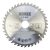 Vídia betétes körfűrész 130 mm fogszám:24 furat:20/16 (MN-65-805)