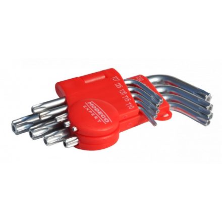 TORX készlet 9 db-os (T10,15,20,25,27,30,40,45,50-ig) (MN-54-106)