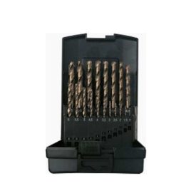   DIN 338 Fém csigafúró normál, HSS-Co5% 25 db-os készlet (1-13 mm)