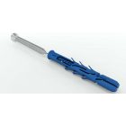 Keretrögzítő süllyesztettperemű dübel, süllyesztettfejű csavarral (TORX) RAWL FF1-N M 10x120