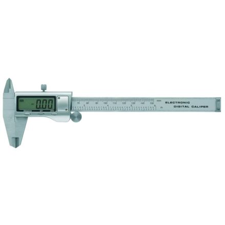 Tolómérő nagyméretű kijelzővel 150mm inox EXPERT (MN-85-101)