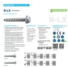 Hatlapfejű betoncsavar Horganyzott furat: 6mm CE-ETA 7,5x60