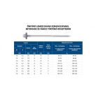 Szendvicspanel csavar, horganyzott 6,3x115-120/19 EPDM alátéttel fához és betonhoz