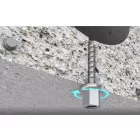 Hatlapfejű betoncsavar M8 belső menettel 7,5x55 (furat:6 mm)