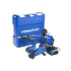 GIPSZKARTONOZÓ SZETT, R-PDS18-M2A Tárazott gipszkartonozó +2 akku 2Ah +töltő 1,5A+kesztyű