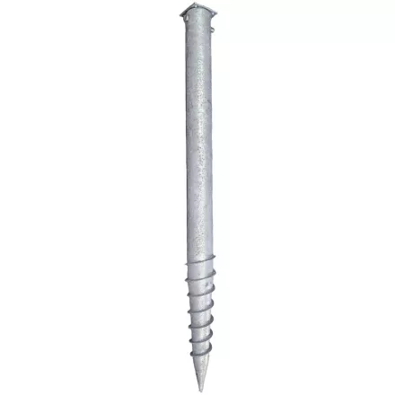 Talajcsavar négyszögletű talpas fejjel 92x1400 - 100x100 fejméret