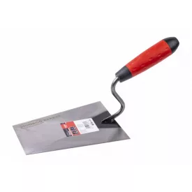   Kőműves kanál trapéz alakú, hegesztett 180 mm, inox EXPERT (MN-74-160)