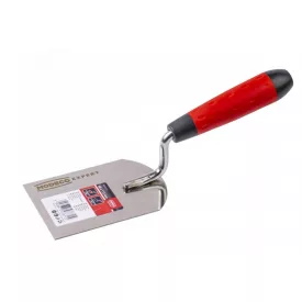   Rozsdamentes gipszkalnál (Kőműves kanál) 100x130mm EXPERT (MN-74-212)