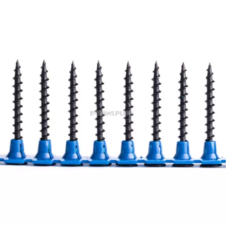 Tárazott  Gipszkarton csavar FA, Acél, Foszfátozott, 3,5x35 (50 db/tár/1000 db/dob)