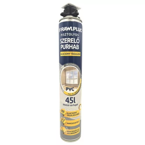   PISZTOLYOS ragasztóhab alacsony tágulású 750 ml 45L RAWLPLUG