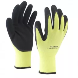 Poliészter szerelőkesztyű hablatex tenyérmártással 10