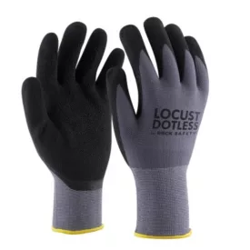   Nylon/spandex szerelőkesztyű mikro habnitril tenyérmártással Méret: 11