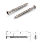 Teraszcsavar C1, rozsdamentes 5X60