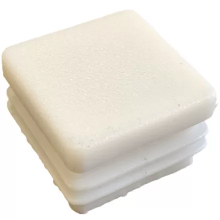 Zártszelvénydugó fehér 40x40