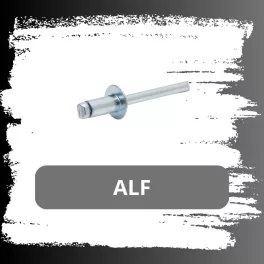 Alu-Acél zárt félgömbfejű popszegecs (DIN 7337 - ALF)